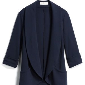 Frenchmauve Melanie Knit Tunic Blazer